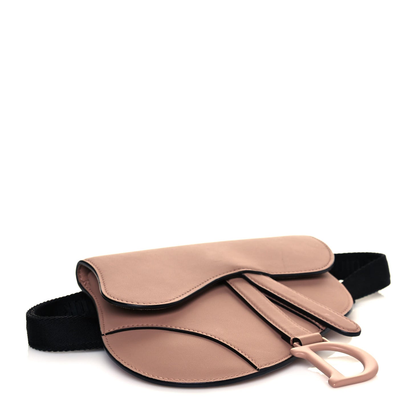 Calfskin Saddle Belt Bag Fard