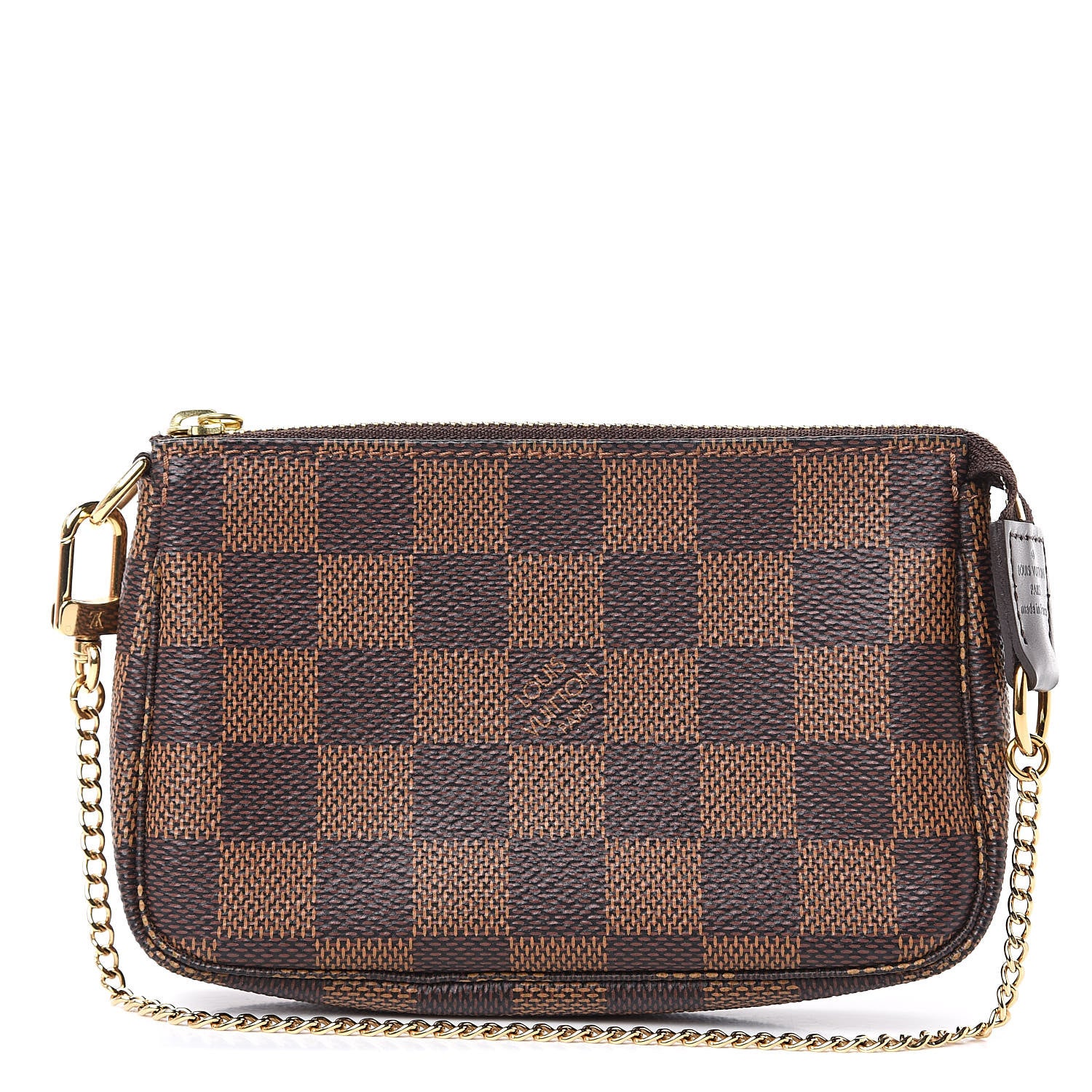 Louis Vuitton Damier Ebene Mini Pochette Accessories 1 of 10