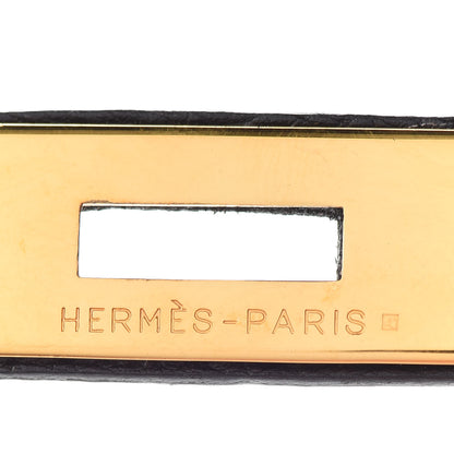 Hermes Taurillon Clemence Kelly Retourne 32 Black 20 of 36