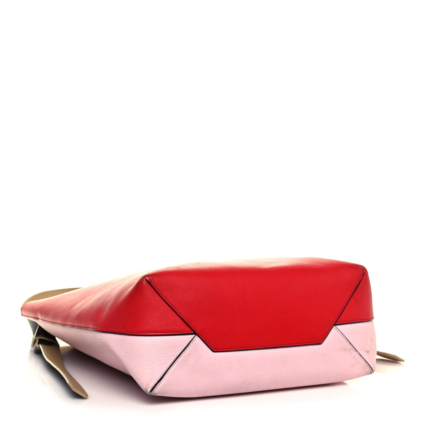 Celine Shiny Smooth Calfskin Small Twisted Cabas Chili Pale Pink 4 of 15
