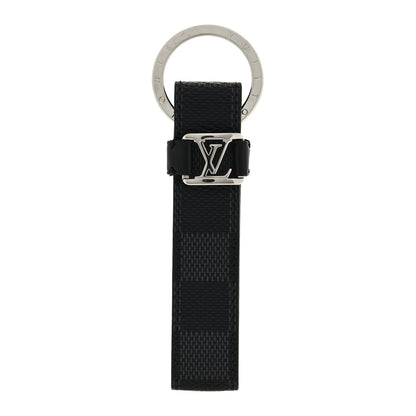 Louis Vuitton Damier Graphite LV Dragonne Key Holder 1 of 3