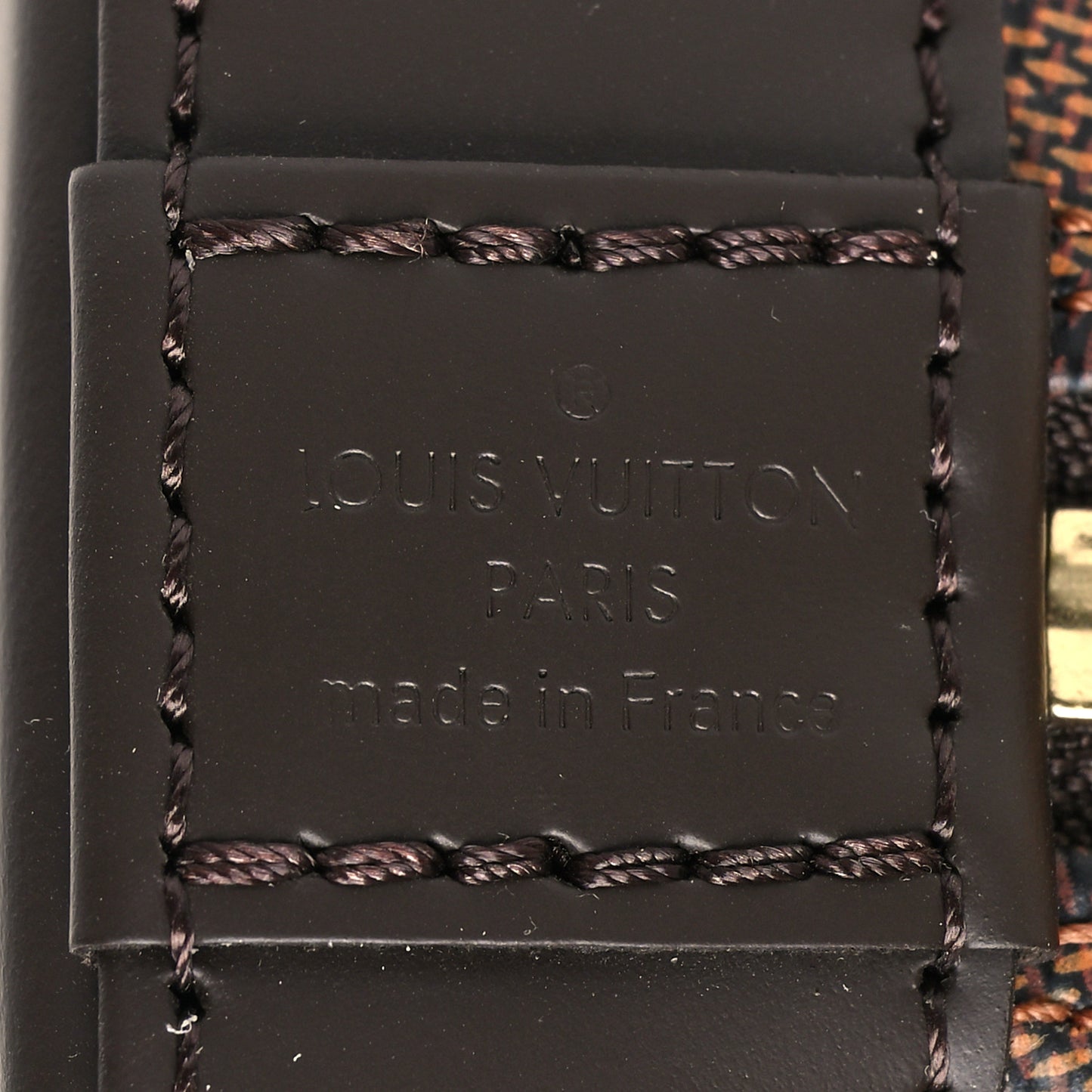 Damier Ebene Alma BB