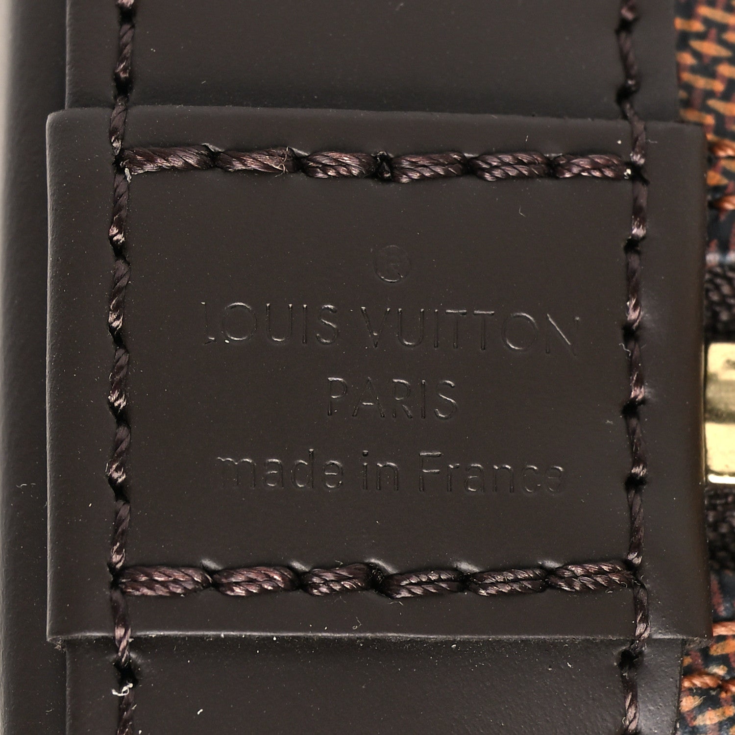 Louis Vuitton Damier Ebene Alma BB 6 of 10