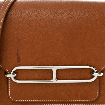 Hermes Barenia Faubourg Mini Sac Roulis Fauve 8 of 18