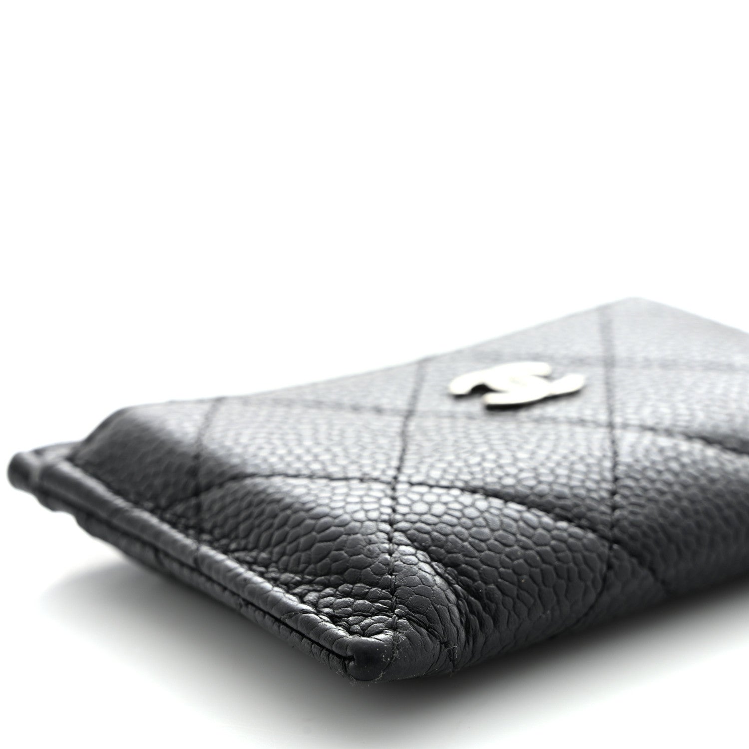 Chanel Caviar Quilted Card Holder Black 9 of 14