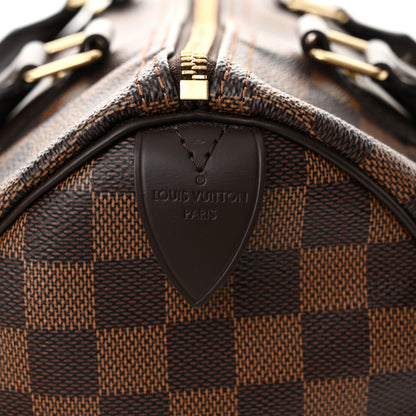 Louis Vuitton Damier Ebene Speedy 25 6 of 9
