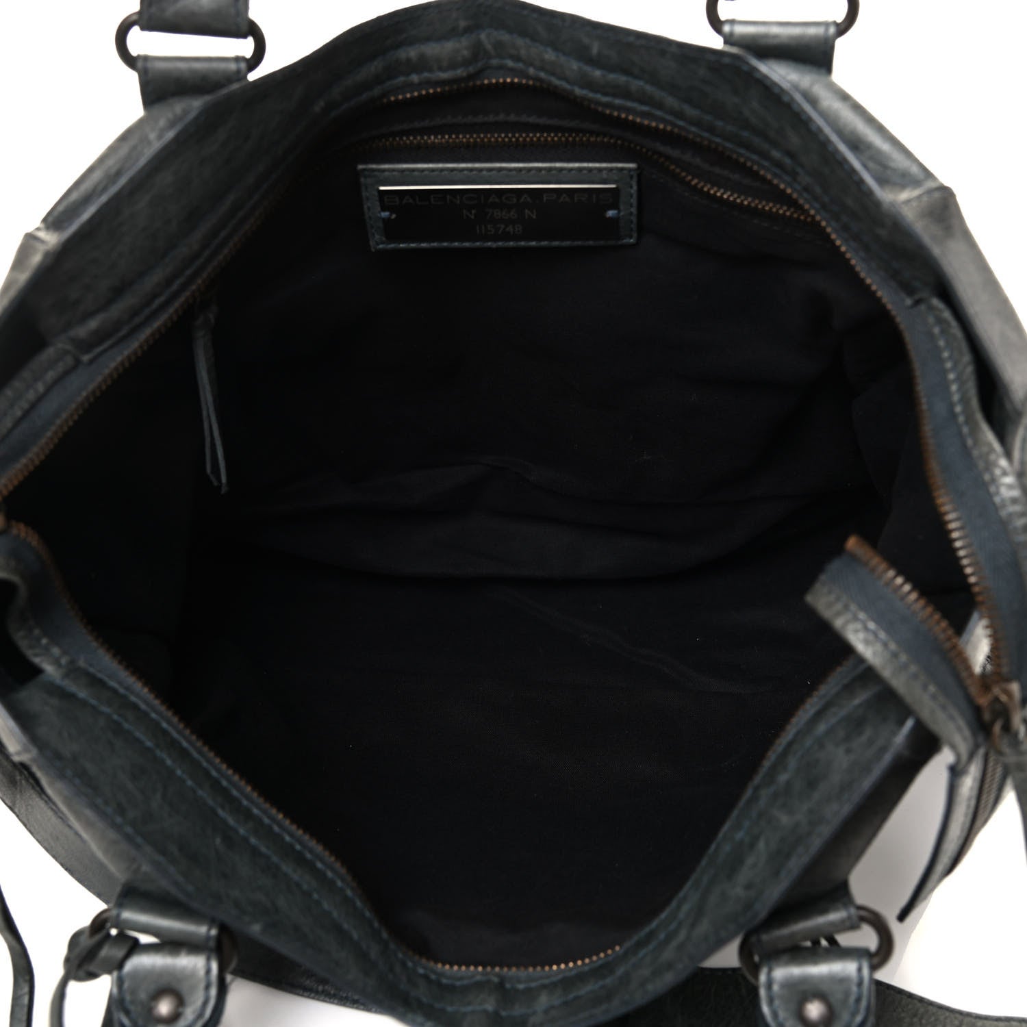 Balenciaga Agneau Classic Hardware City Anthracite 4 of 4
