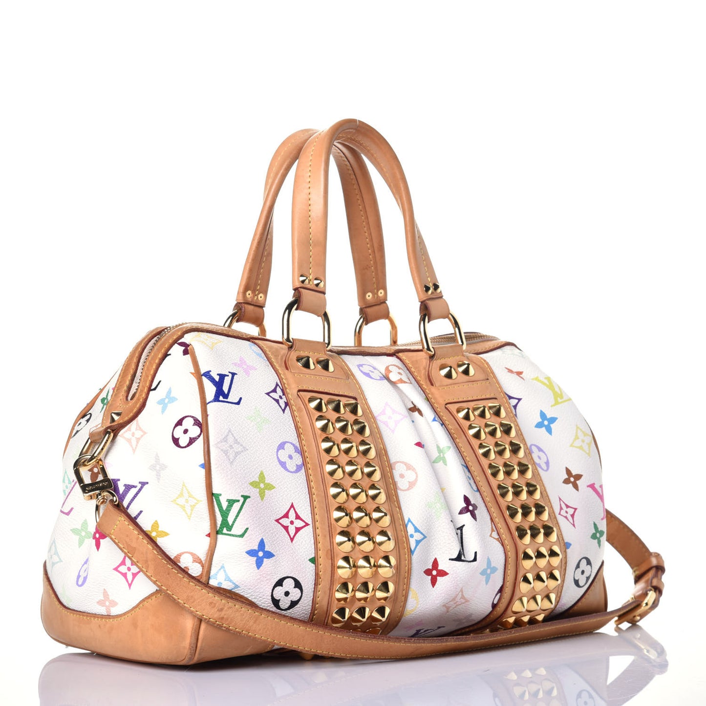 Monogram Multicolor Courtney MM White