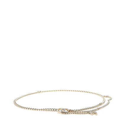 Chanel Enamel CC Ceinture Fantai Adjustable Belt Gold Black 5 of 7