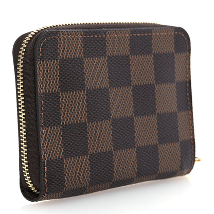 Louis Vuitton Damier Ebene Zippy Coin Purse 3 of 8