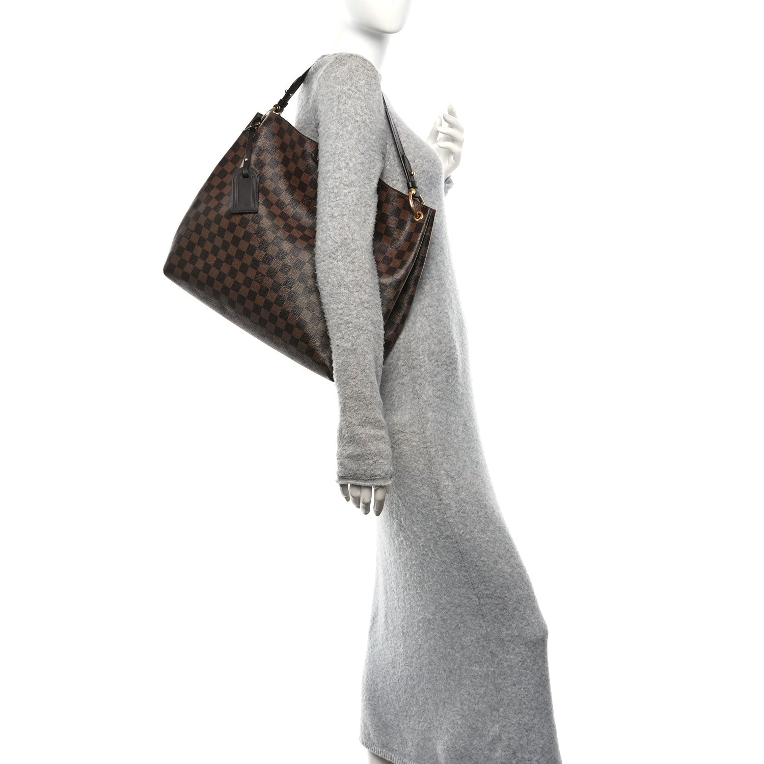 Louis Vuitton Damier Ebene Graceful MM 2 of 9