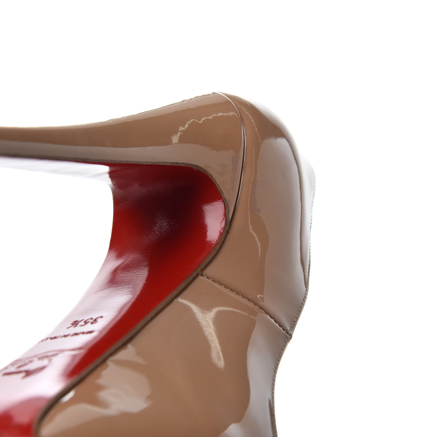 Patent Highness 160 Pumps 35.5 Nude