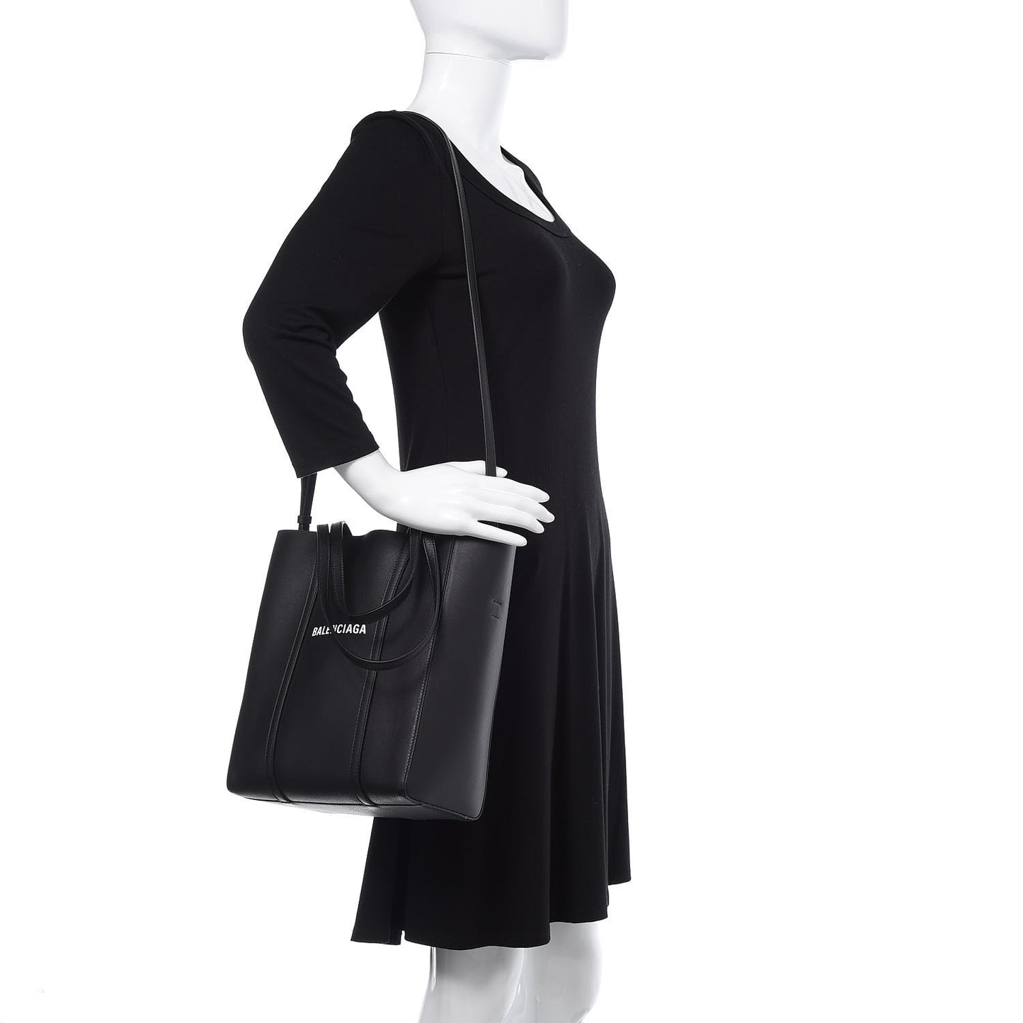 Calfskin XS Everyday Tote Black