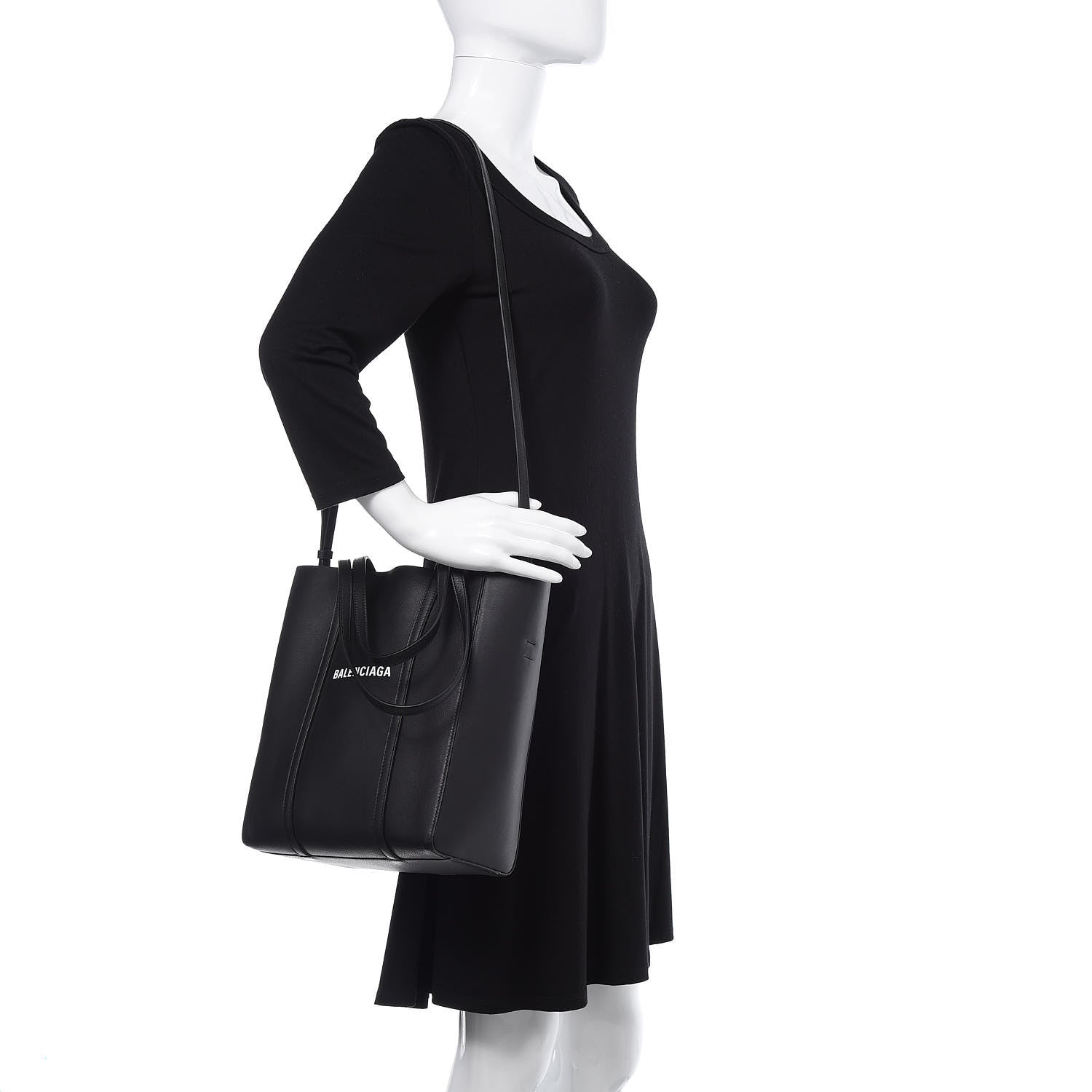 Balenciaga Calfskin XS Everyday Tote Black 2 of 9