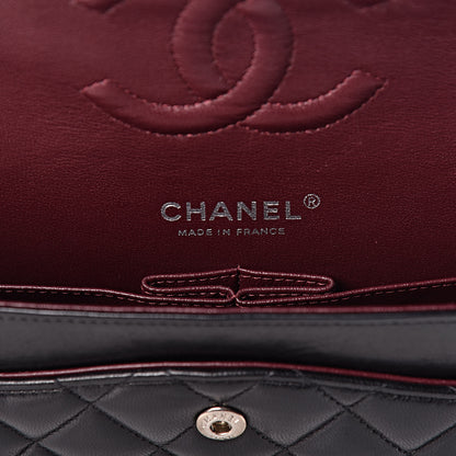 Chanel Lambskin Quilted Medium Double Flap Black 6 of 13