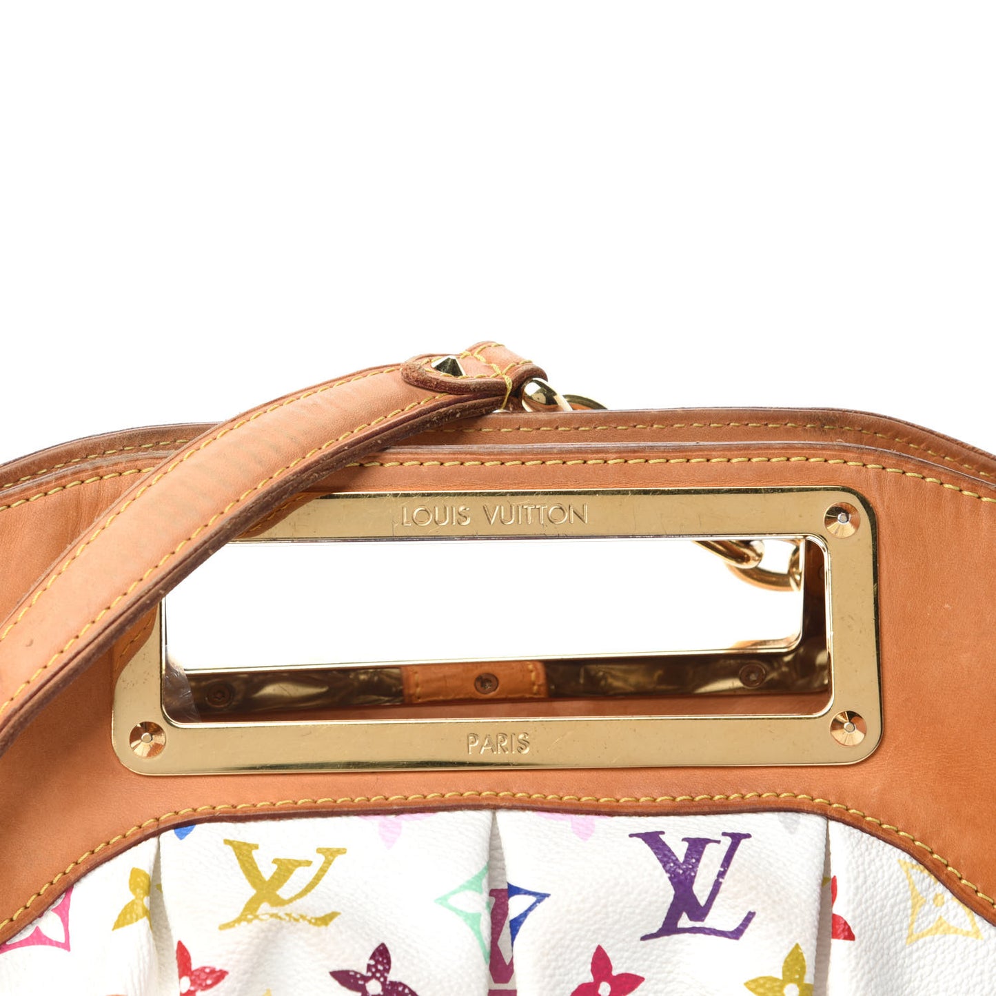 Monogram Multicolor Judy PM White