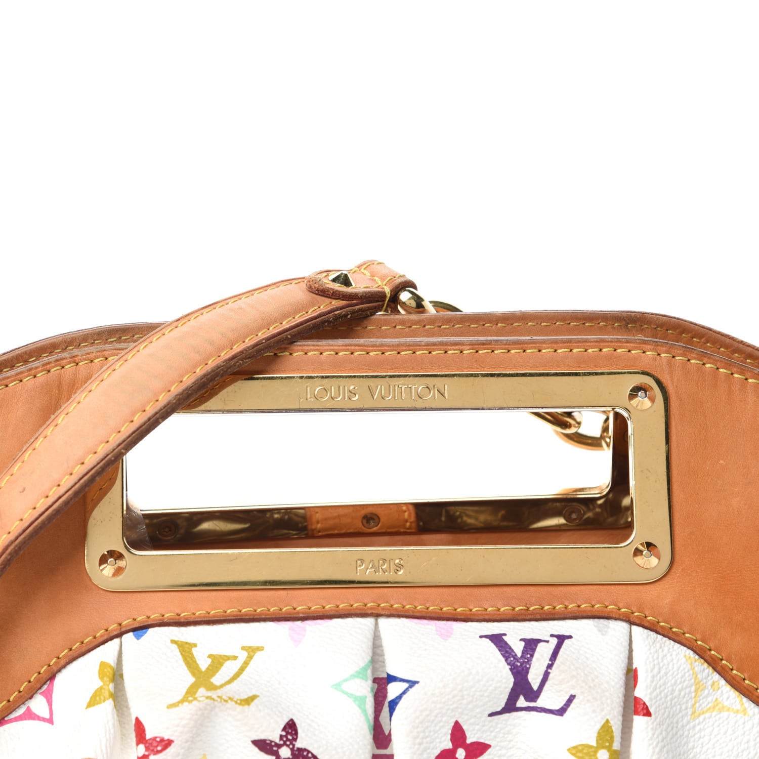 Louis Vuitton Monogram Multicolor Judy PM White 10 of 10