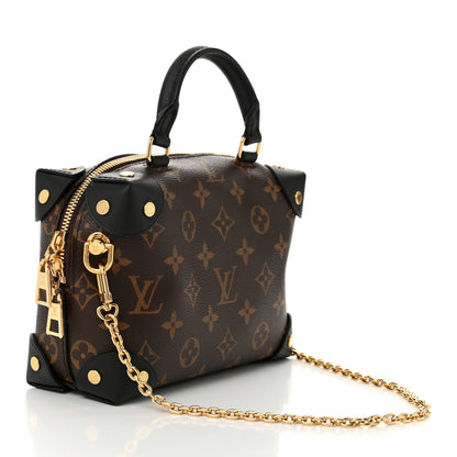 Louis Vuitton Monogram Petite Malle Souple Black 3 of 9
