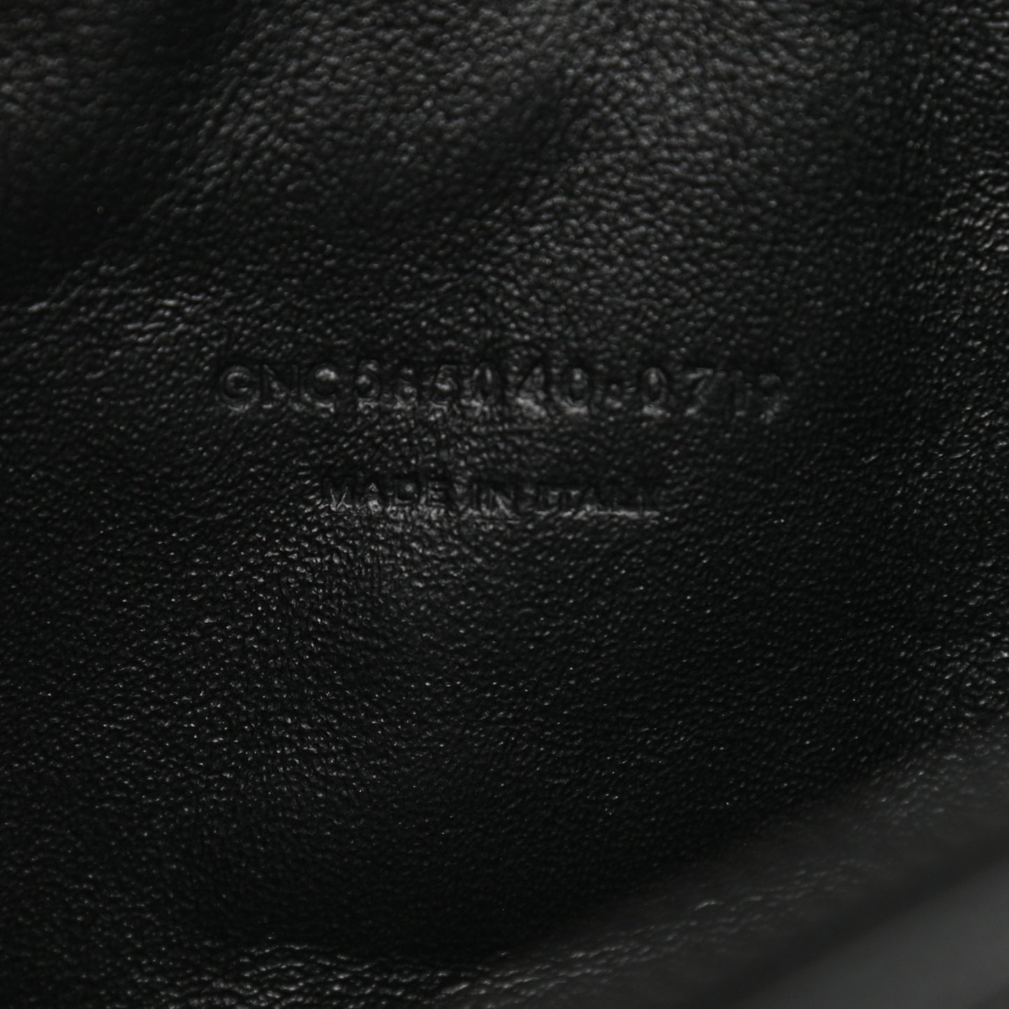Grain De Poudre Matelasse Monogram Mini Lou Camera Bag Black