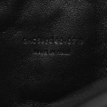 Saint Laurent Grain De Poudre Matelasse Monogram Mini Lou Camera Bag Black 7 of 11