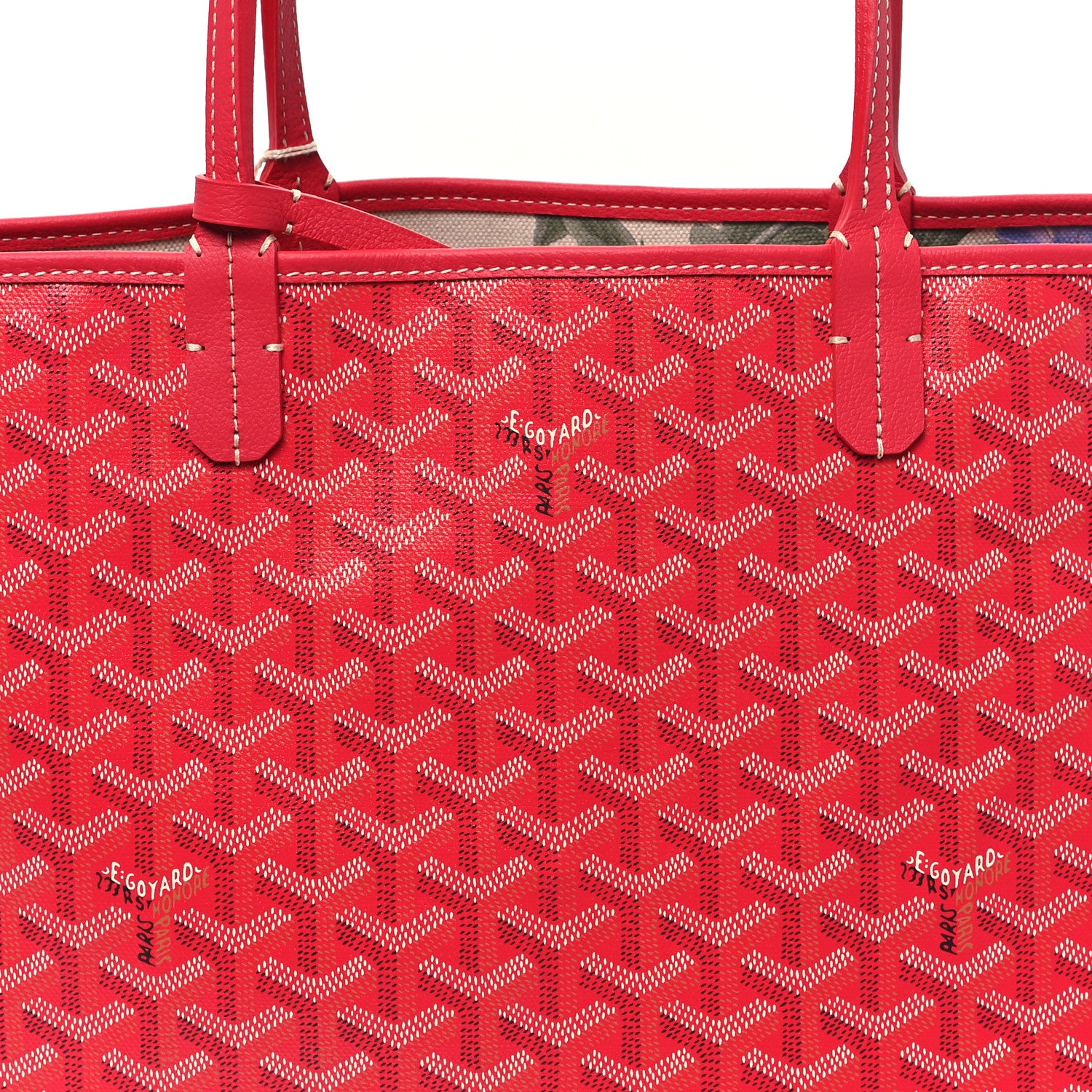Goyard Goyardine Le Jardin Saint Louis PM Fuchsia 9 of 11