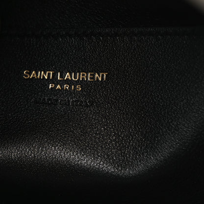 Saint Laurent Grained Lambskin Large Cassandre Envelope Pouch Blanc Vintage 6 of 10