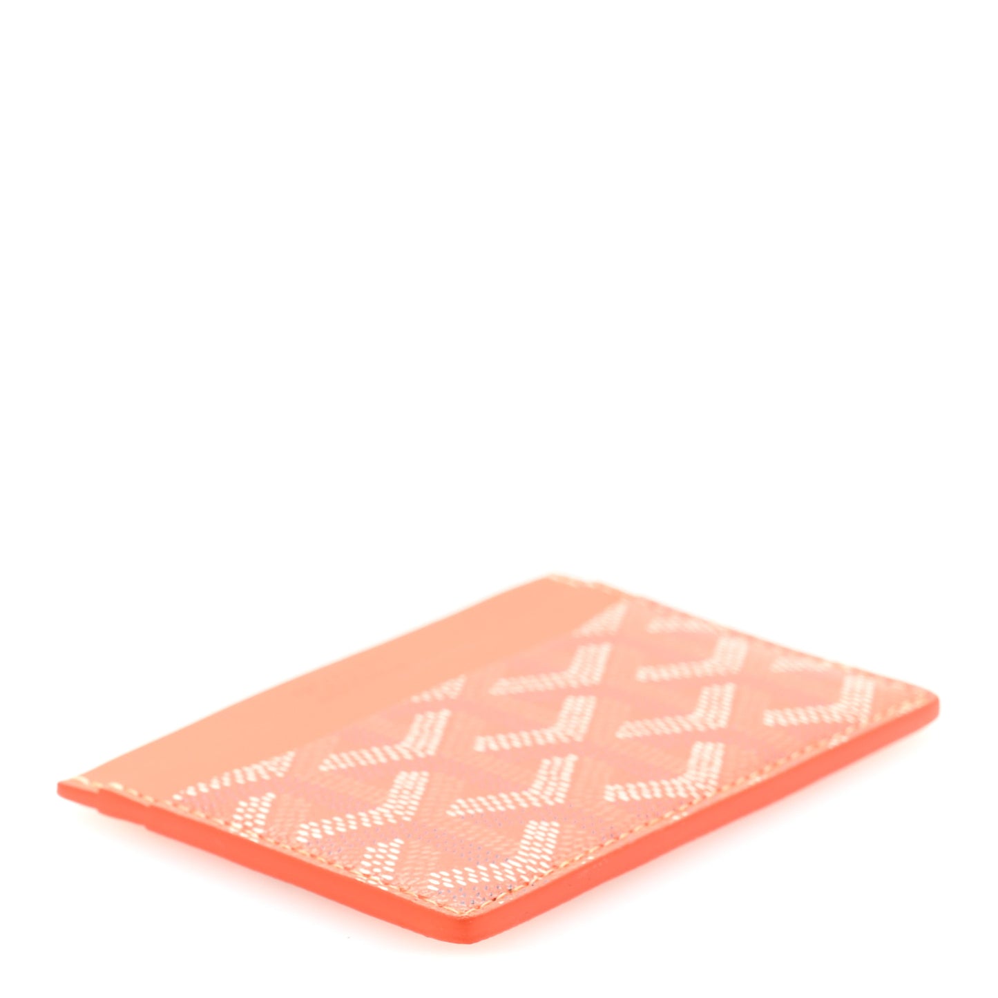Goyardine Saint Sulpice Card Holder Orange