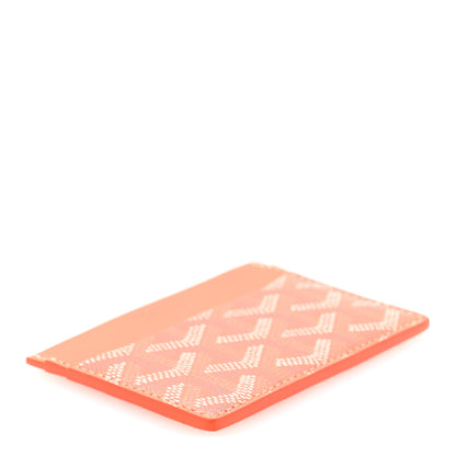 Goyard Goyardine Saint Sulpice Card Holder Orange 4 of 8