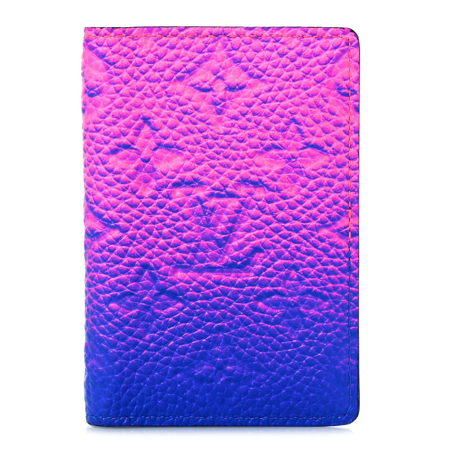 Louis Vuitton Taurillon Illusion Pocket Organizer Bleu Rose 1 of 8