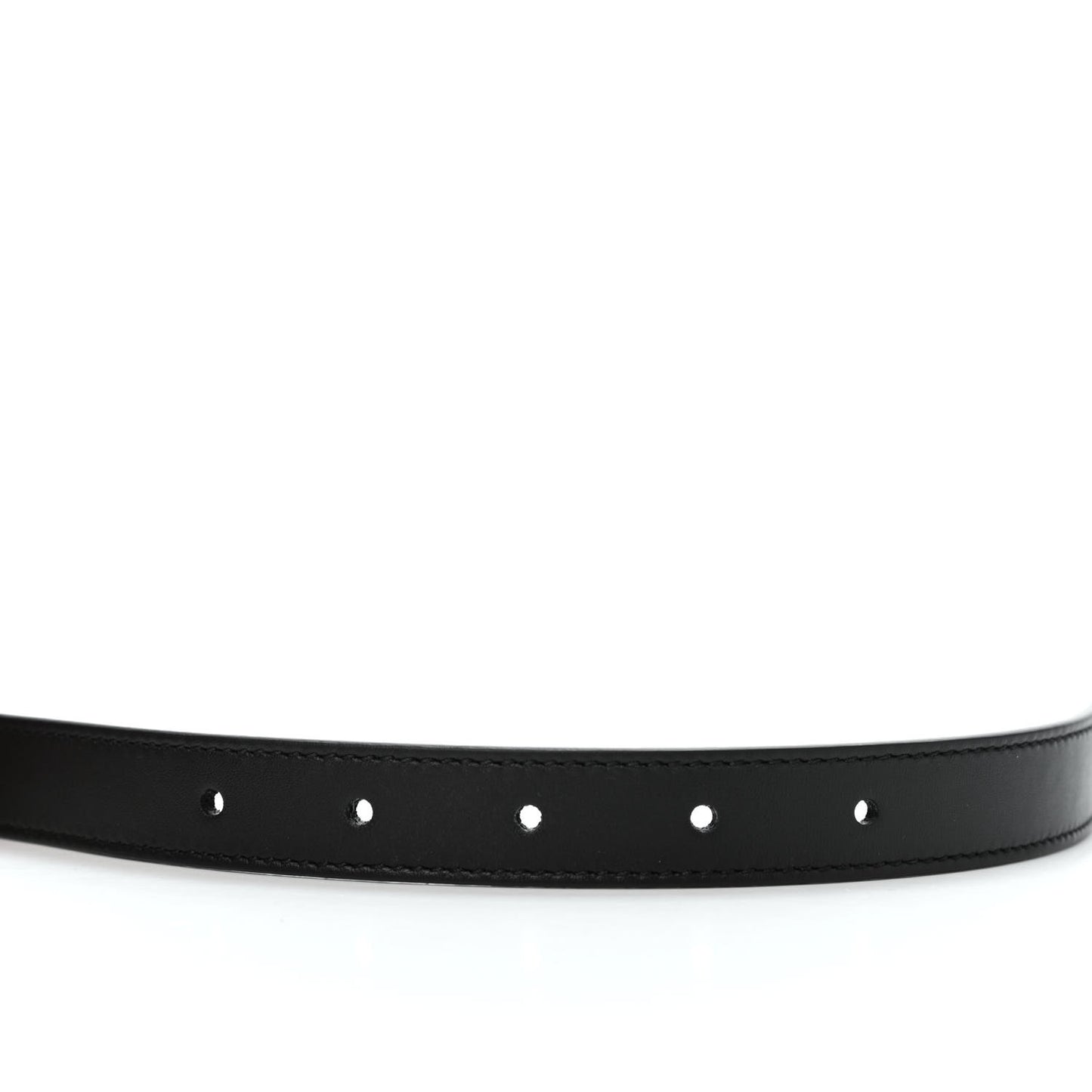 Calfskin Double G 20mm Belt 80 32 Black