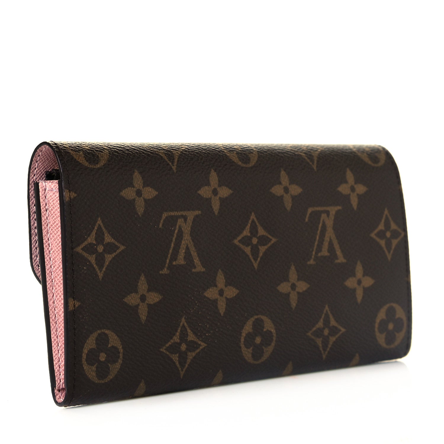 Louis Vuitton Monogram Emilie Wallet Rose Ballerine 3 of 7