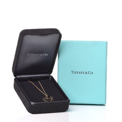 Tiffany 18K Yellow Gold Elephant Never Forgets Pendant Necklace 8 of 8