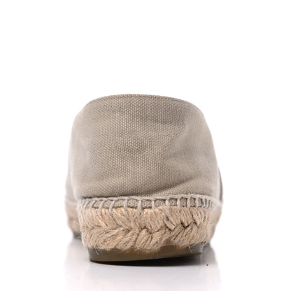 Chanel Canvas Grosgrain CC Espadrilles 39 Beige Black 11 of 19