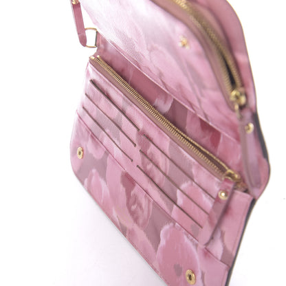 Louis Vuitton Monogram Articles de Voyage Ikat Insolite Wallet Rose Velours 9 of 12