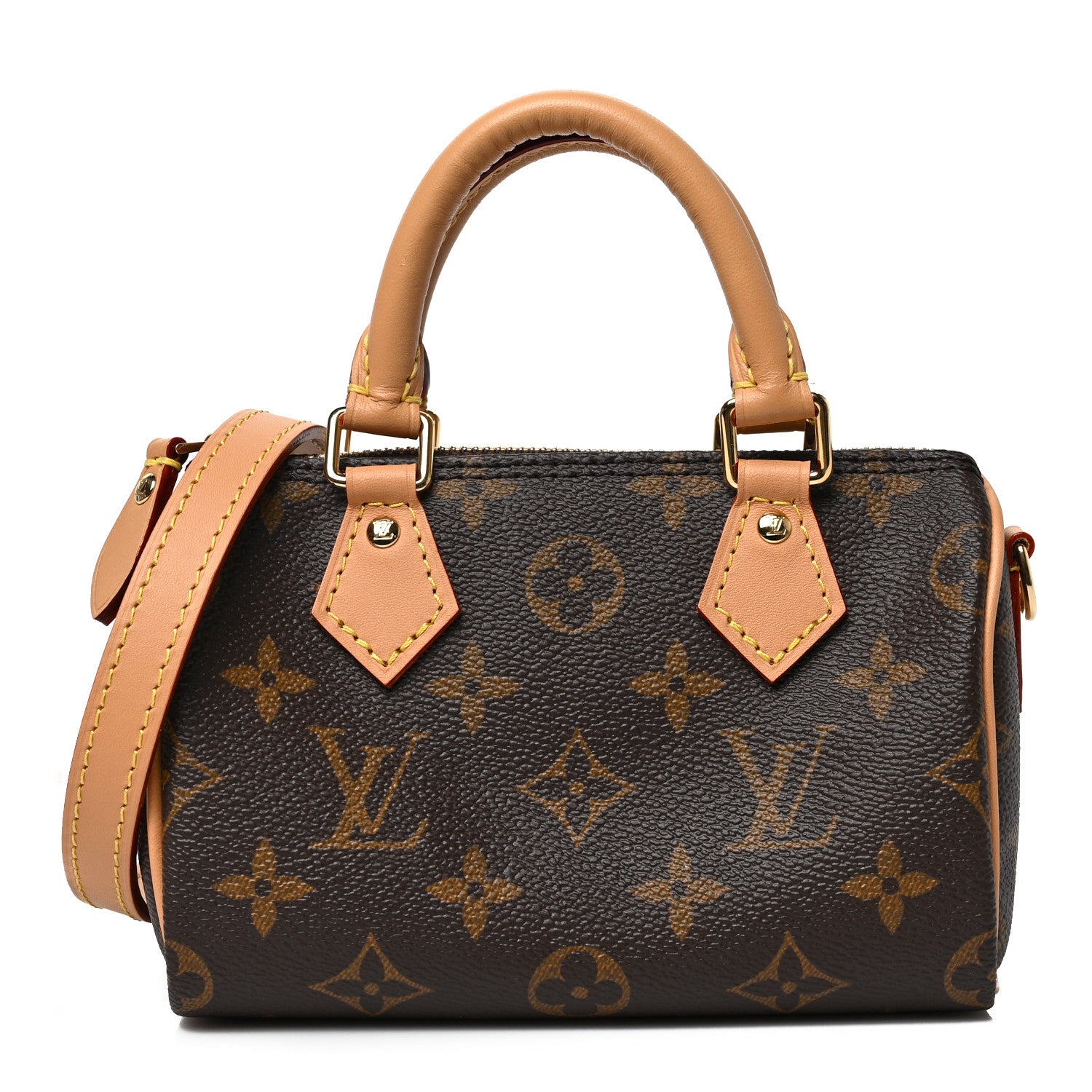 Louis Vuitton Monogram Nano Speedy Bandouliere 1 of 8