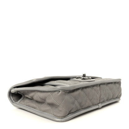 Chanel Caviar Quilted Medium French Riviera Flap Light Grey 4 of 11