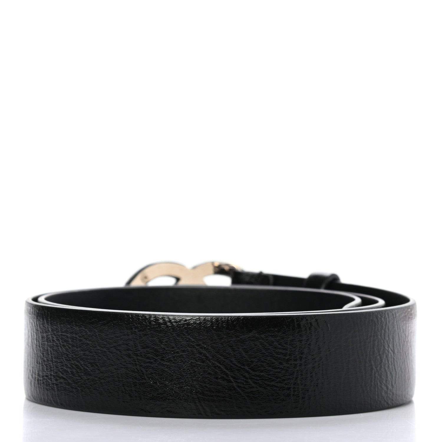 Chanel Lambskin CC Belt 85 34 Black 2 of 7