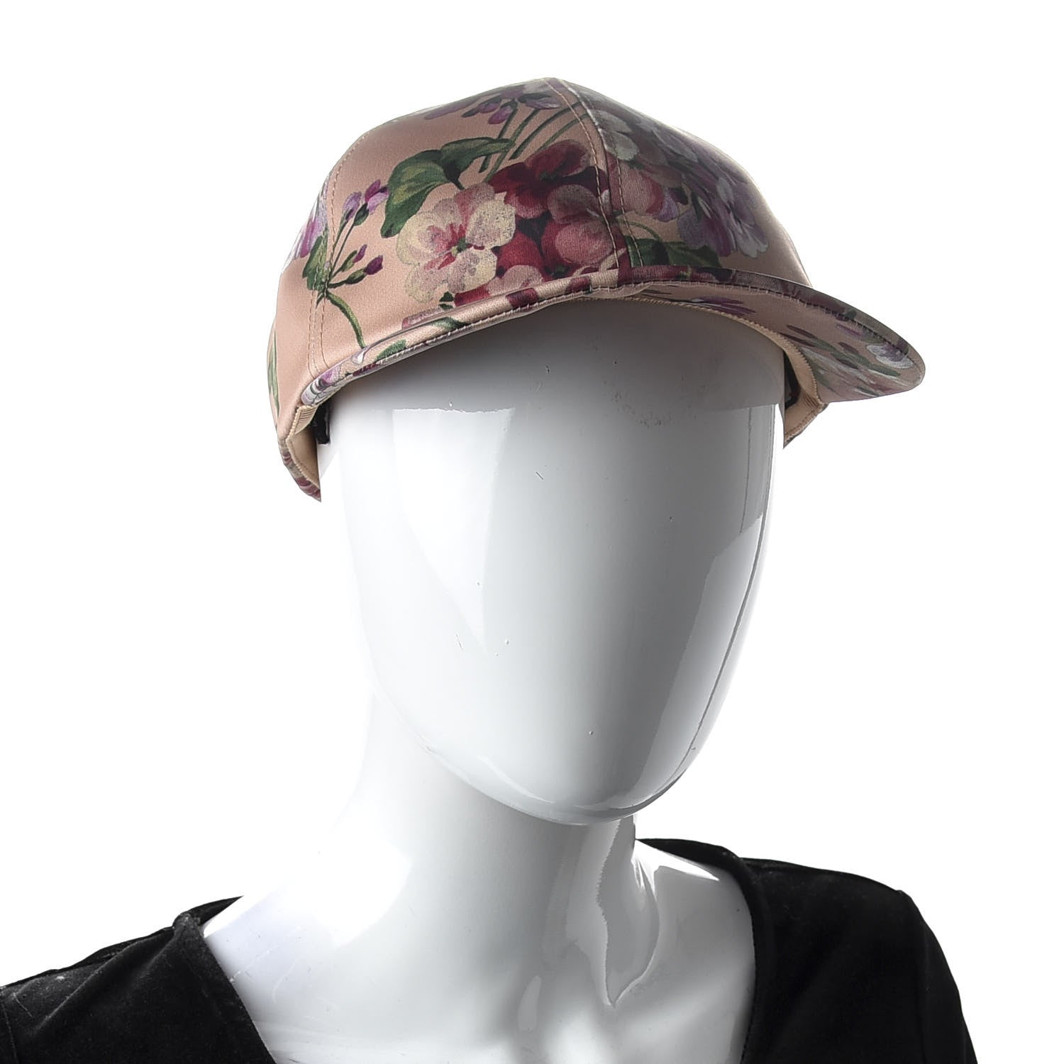 Gucci Silk Blooms Baseball Hat Pink 2 of 9