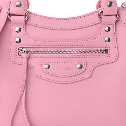 Balenciaga Smooth Calfskin Neo Classic Silver Hardware S City Candy Pink 7 of 11