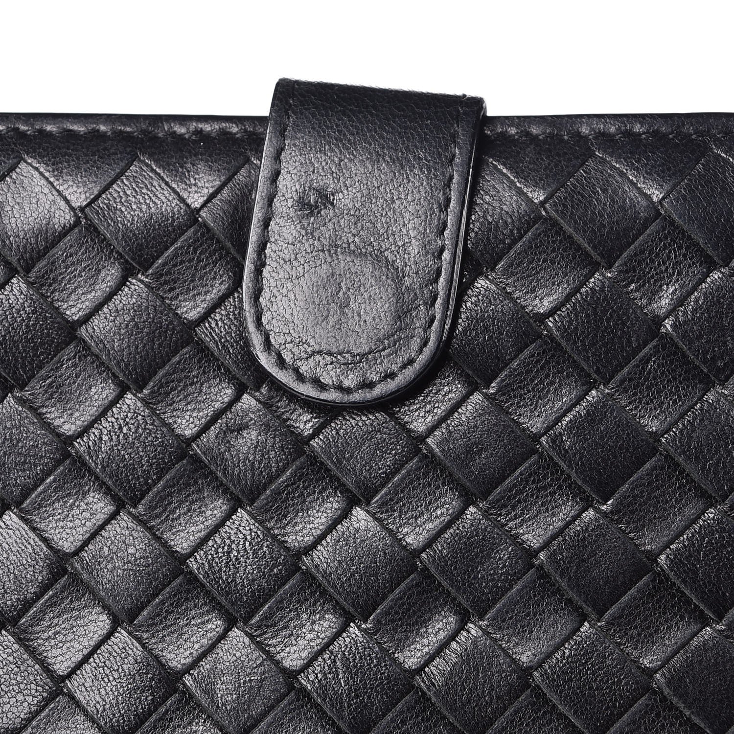 Bottega Veneta Nappa Intrecciato Continental Wallet Black 10 of 15