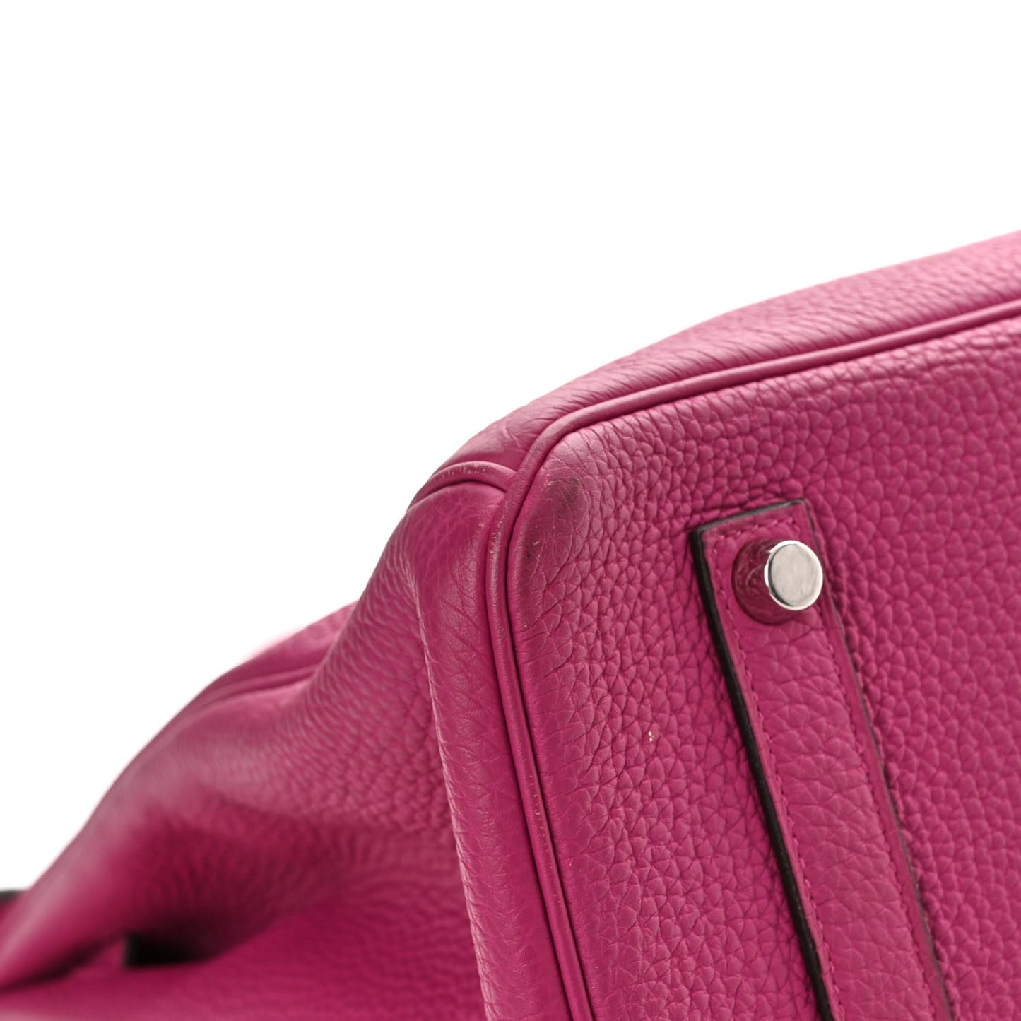 Togo Birkin 35 Rose Pourpre
