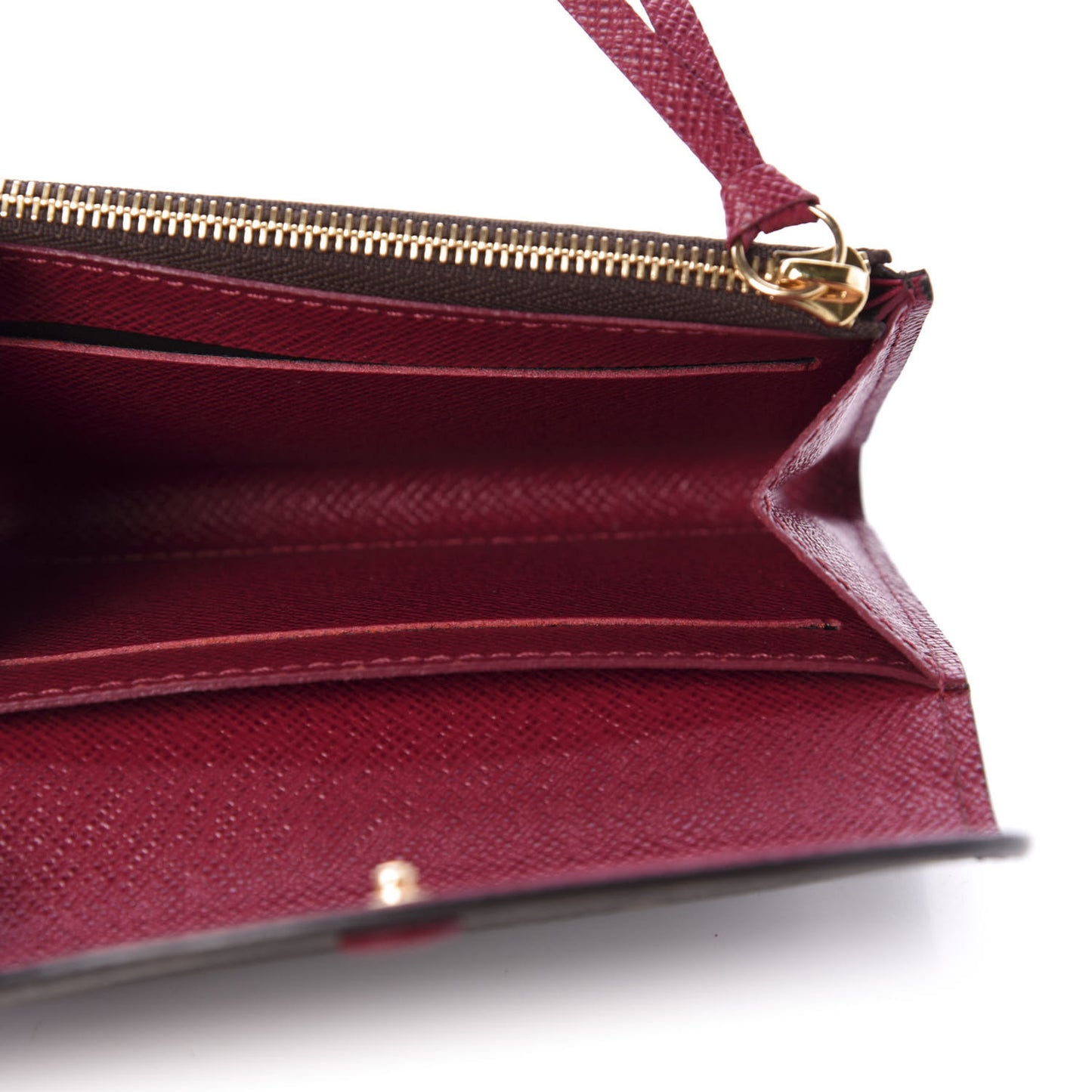 Monogram Rosalie Coin Purse Fuchsia