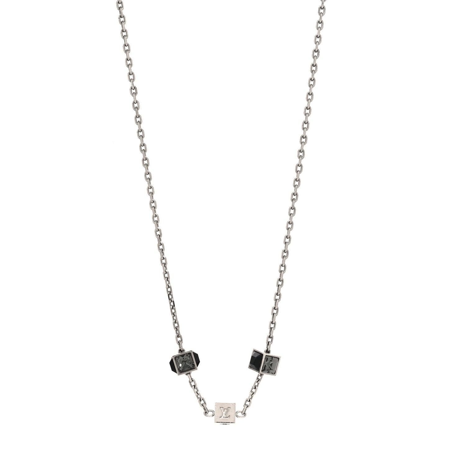 Swarovski Gamble Short Necklace Silver