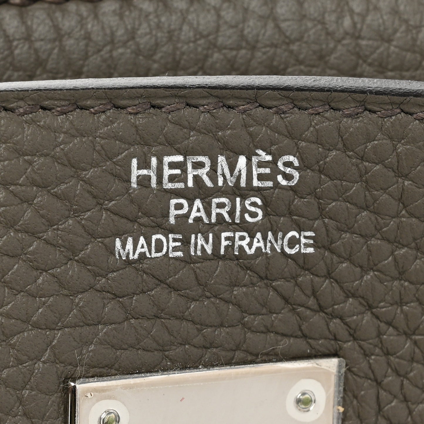 Togo Birkin 40 Etain