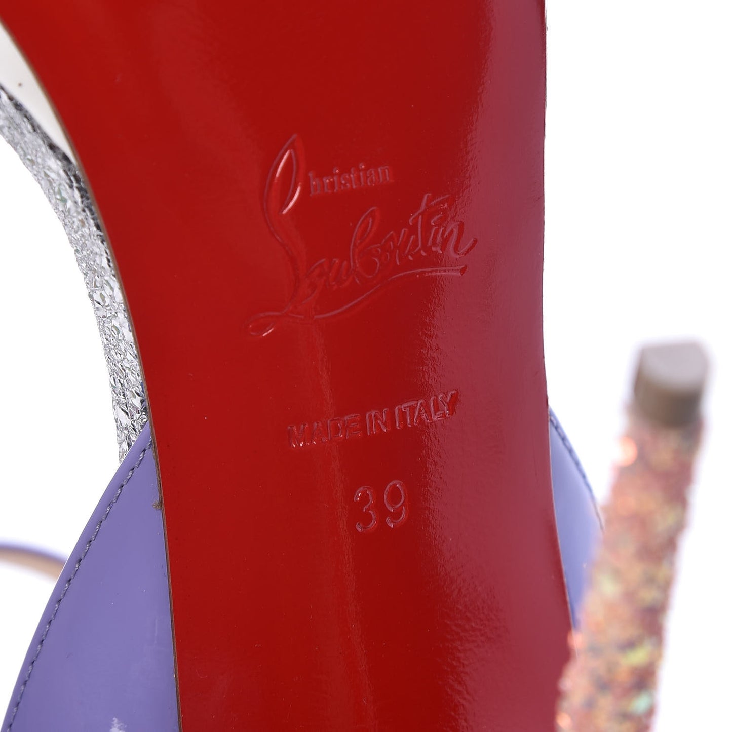 Mesh Patent Volumetric 120 Sandals 39 Opal