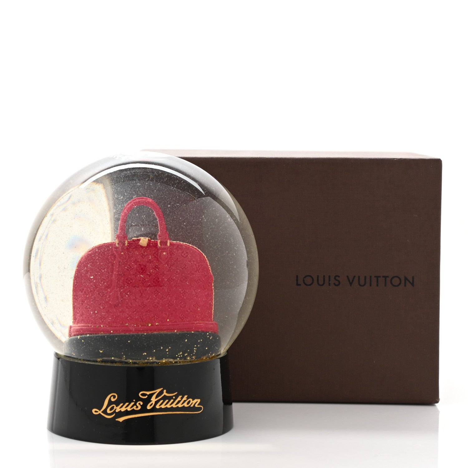 Louis Vuitton Alma Snow Globe Boule A Neige Rouge 7 of 7