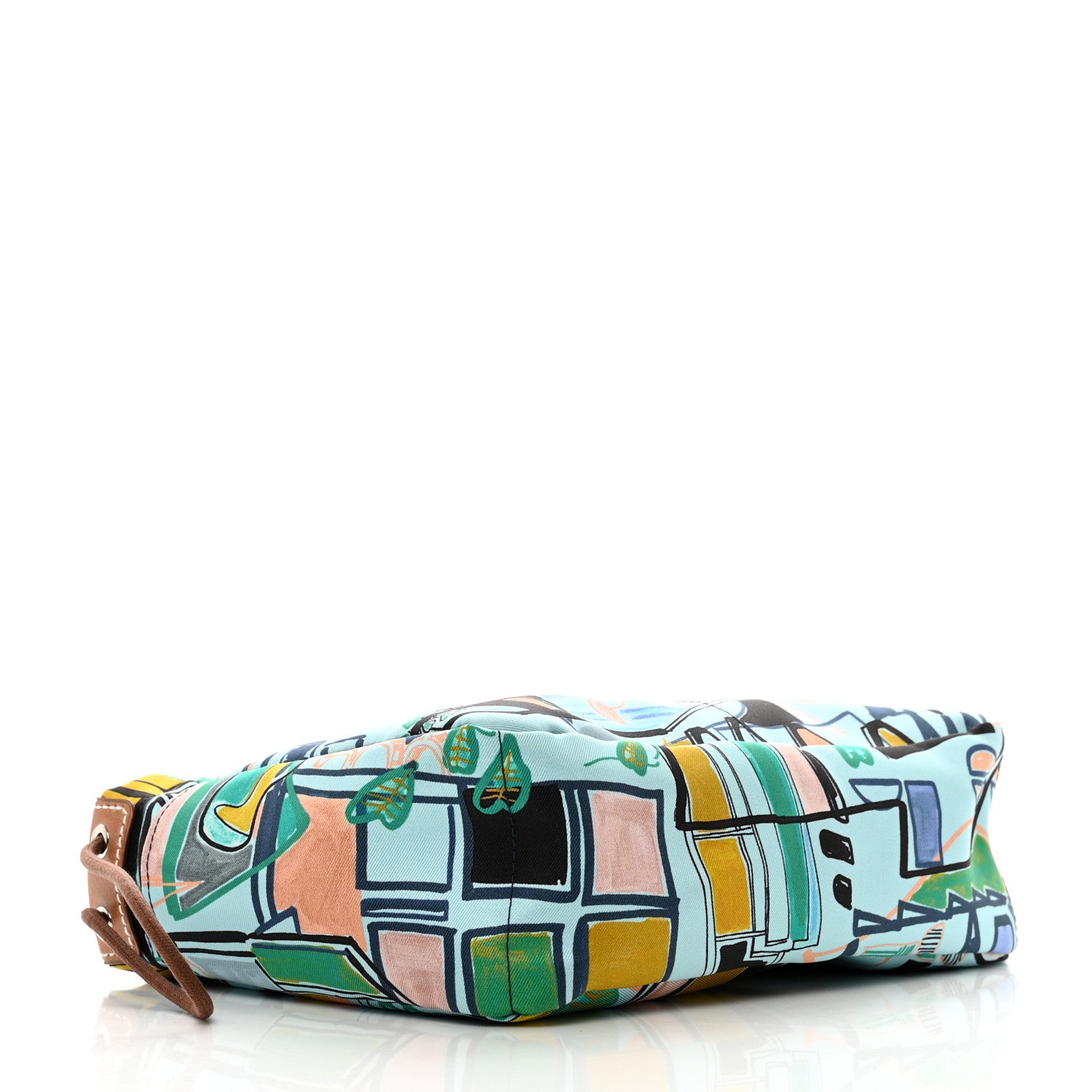 Hermes Silk Musardine Barenia Fourbi 20 PM Bag Insert Gold 4 of 6