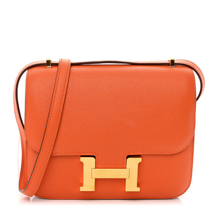 Hermes Epsom Constance 18 Orange 1 of 11