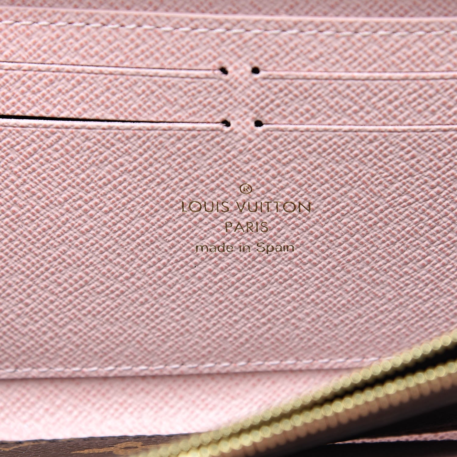 Louis Vuitton Monogram Clemence Wallet Rose Ballerine 6 of 9