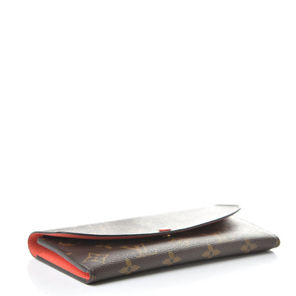 Louis Vuitton Monogram Emilie Wallet Poppy 4 of 12